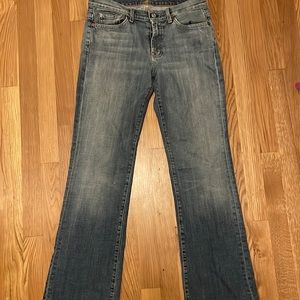 7 for all mankind bootcut jeans sz 30